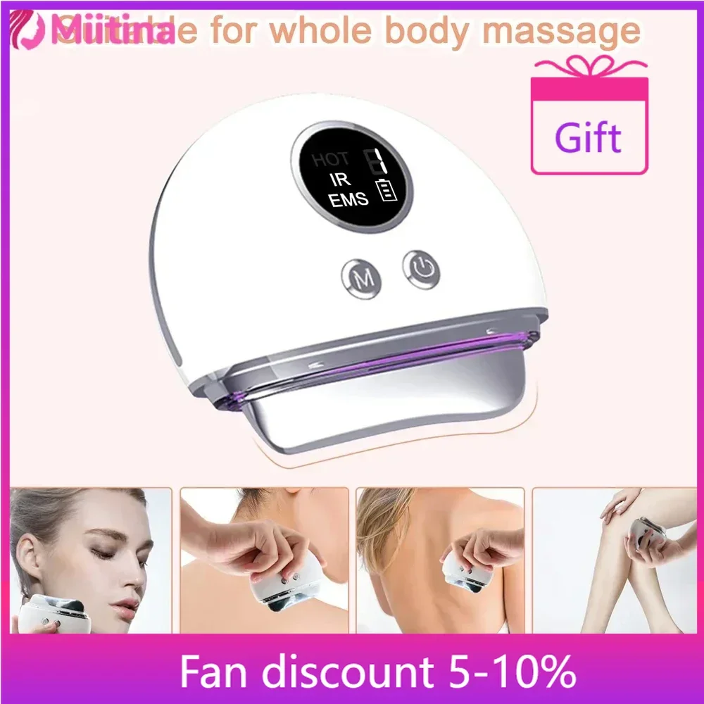 

Facial massage device, guasha beauty device 2024 new product, massage introduction, lifting, hot compress, vibration