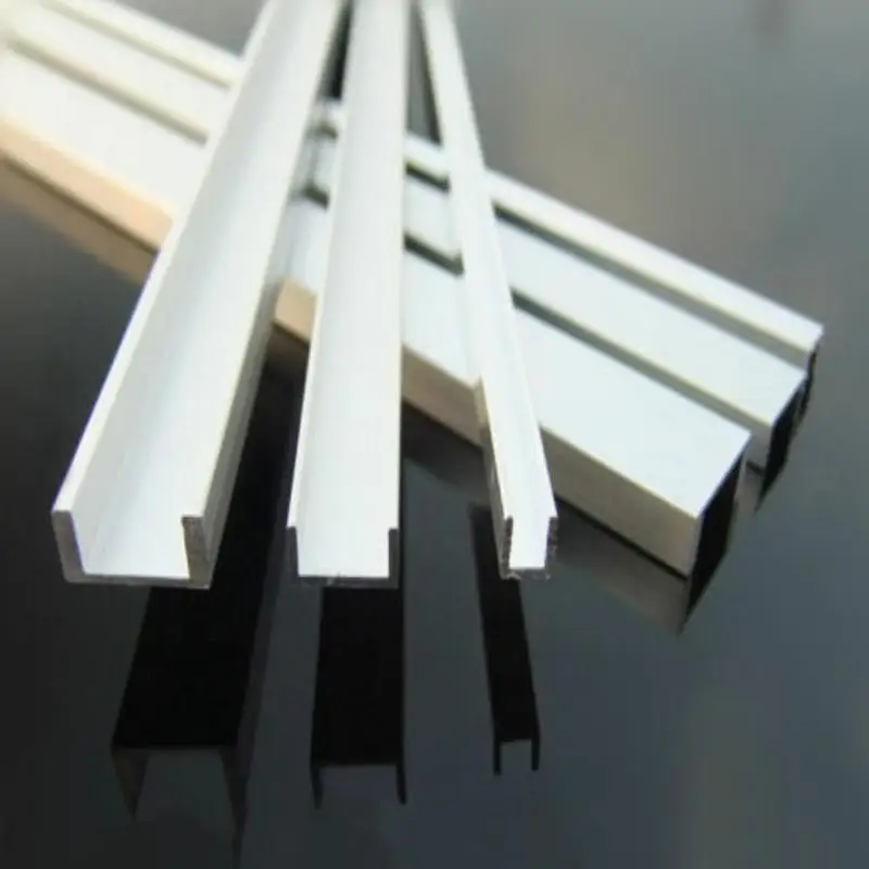 10pcs~1pcs Length 100-400mm Aluminium U Profile Channel DIY Car Model Robot Bracket For LED Strip Light Installations