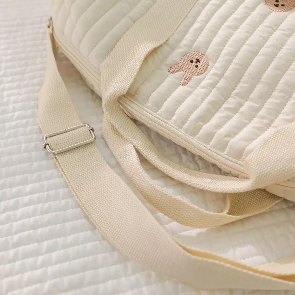 

Дорожная сумка для багажа большой вместимости, многофункциональная ручная спортивная сумка с мультяшным медведем, складная сумка с милым цветком, милая сумка для мамы, поездка