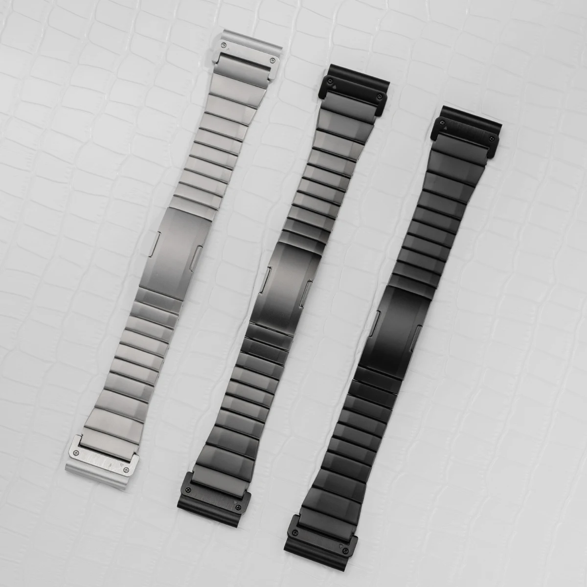 22 26mm Quick Fit Men Stainless Steel Band for Garmin Fenix 8 7X/7 Solar/6X/6 Pro/5 Plus/epix Gen2/Instinct 2 Watchband Strap