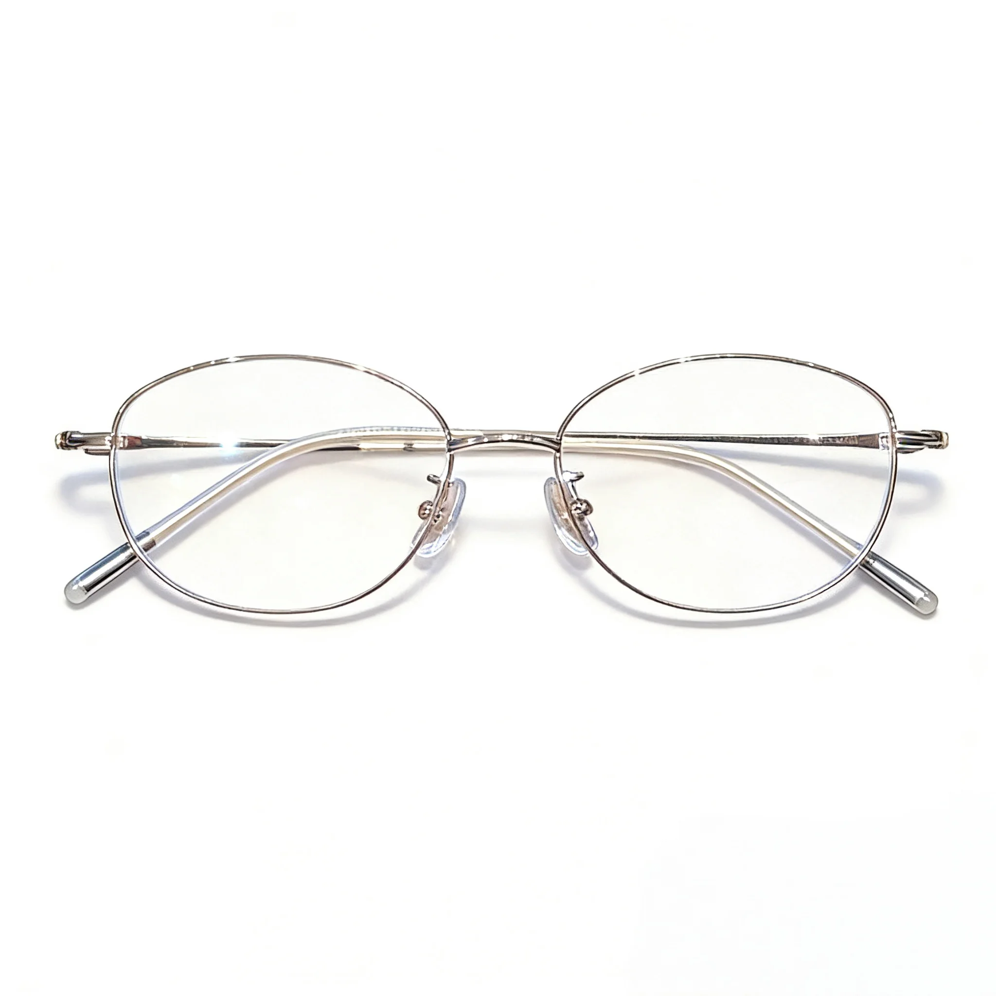 

Винтажные оправы для очков «кошачий глаз» с защитой от синего света для женщин, легкие металлические оптические оправы, корректирующие форму лица, прозрачные очки