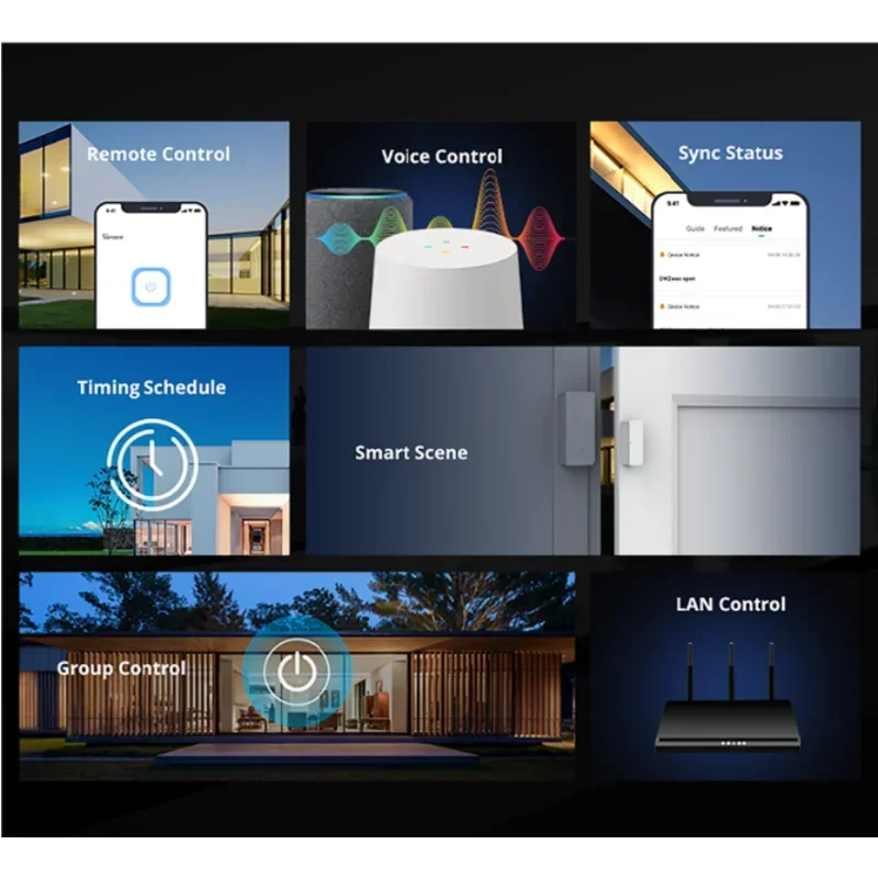 

Basic Wifi Switch Alexa Google Home Timer 10A/2200W Wireless Remote Control Switch Smart Automation Module Home and convenient