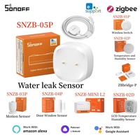 SONOFF SNZB-05P Sonoff Water Leak Sensor Sonoff Zigbee Bridge Zigbee Zbmini L2 SNZB-02D SNZB-02p SNZB-04P SNZB-03P SNZB-01P