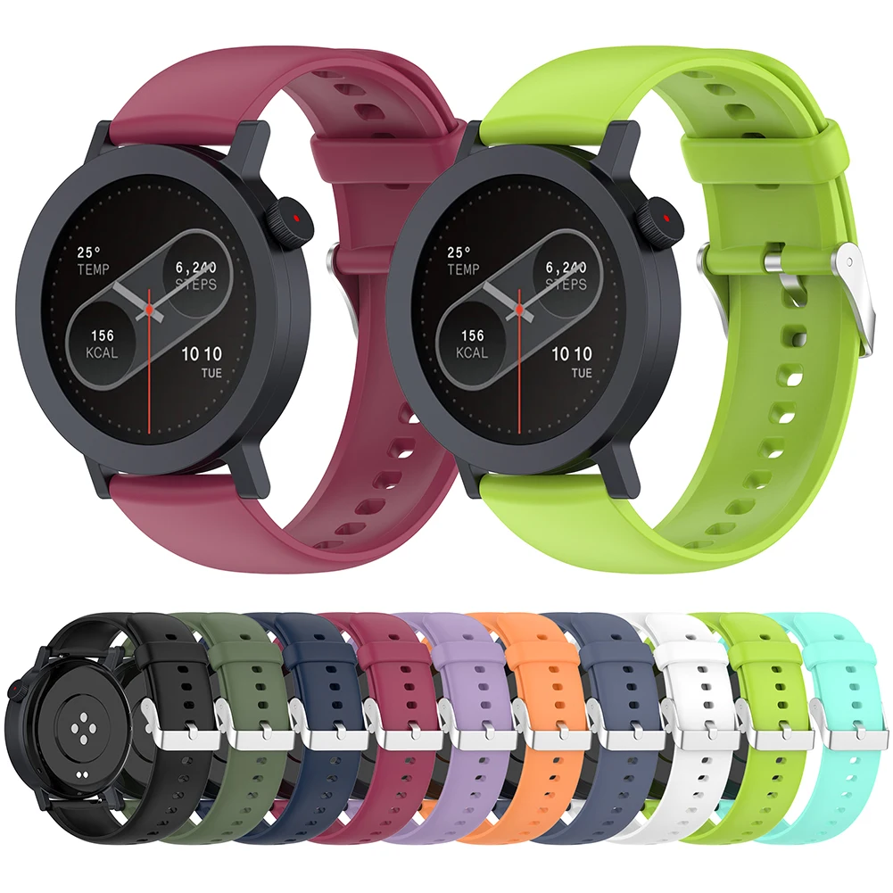 

For CMF Watch Pro 2/Watch Pro1 Silicone Strap Adjustable Sports Wristband Bracelet Sweatproof Smart Watch Band Replacement Strap