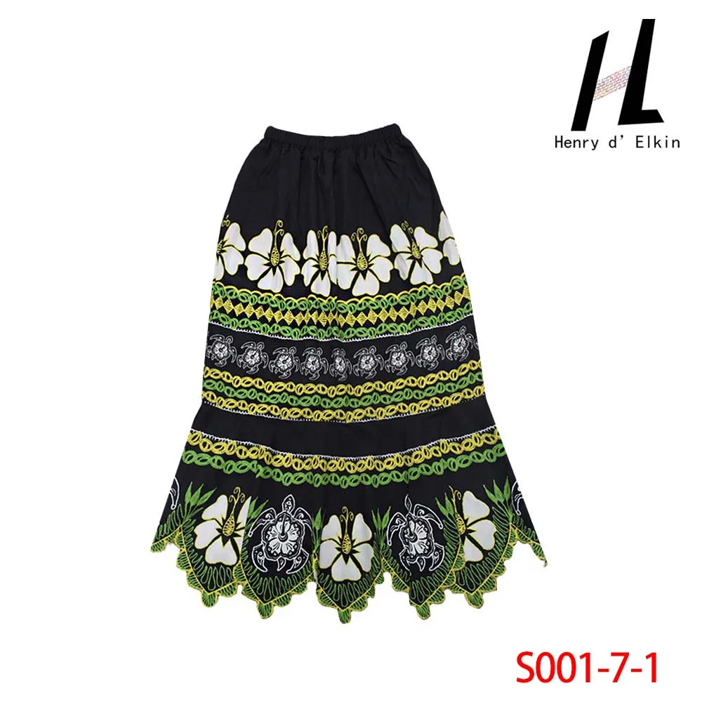 

High Quality Teen Fashion Casual Skirts New Style Hawaiian Wear Beach Floral Printed Skirt