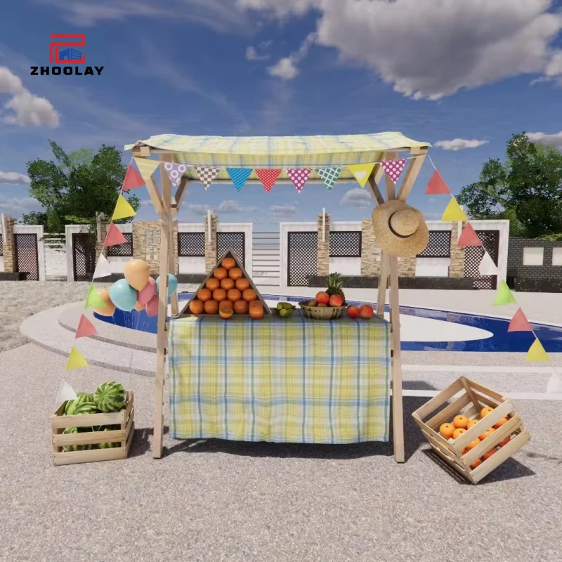 custom.Customized Festive Event Booths Entrepreneurship Individual Kiosks Folding Shopping Stand