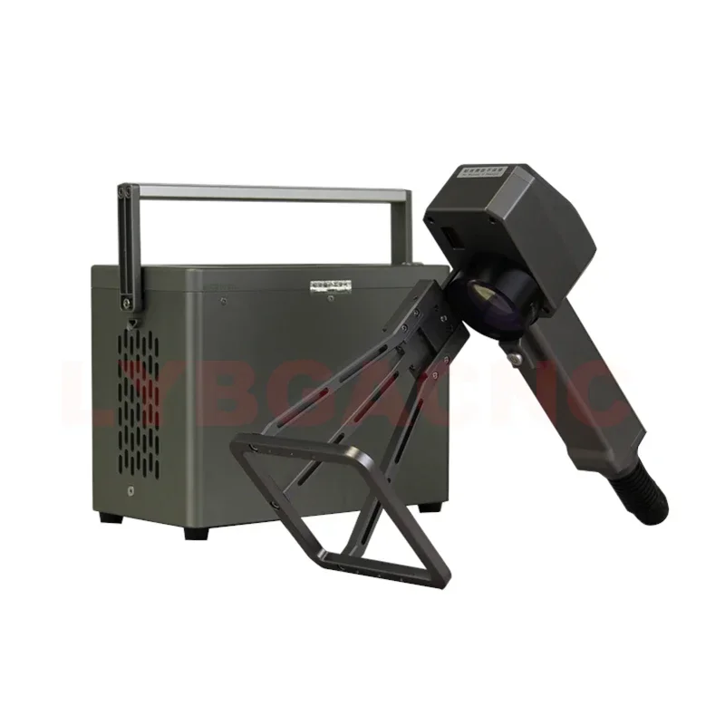 Mini Wireless Handheld Lithium Battery All in One Optical Fiber Laser Nameplate Marking Machine Fiber 20W 30W 50W Max