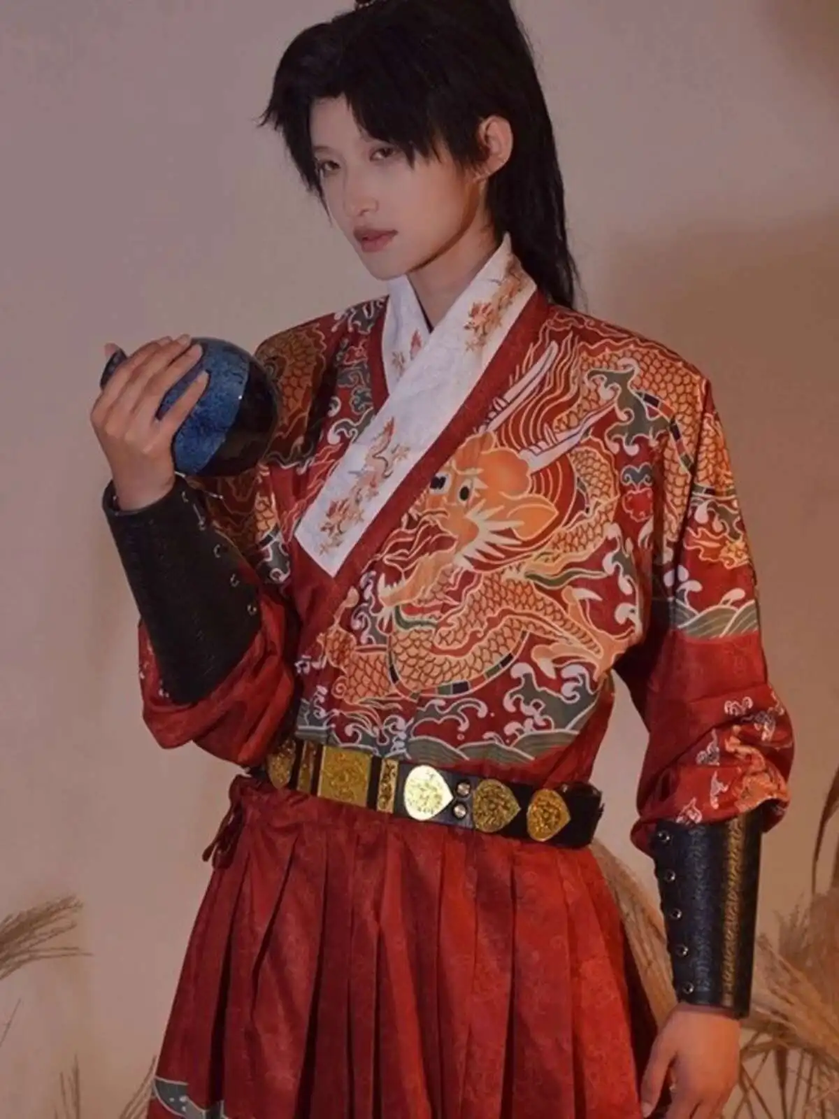 Hanfu de la antigua dinastía Ming china para hombres y mujeres, ropa diaria, disfraz de pez volador fresco, bata de pitón Jinyiwei, disfraz de cosplay