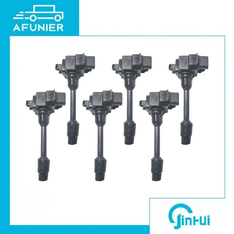 

Комплект из 6 катушек зажигания для Nissan Maxima Short 2.0, стиль A32, номер OE. 22448-31U16,22448-31U05,22448-31U06