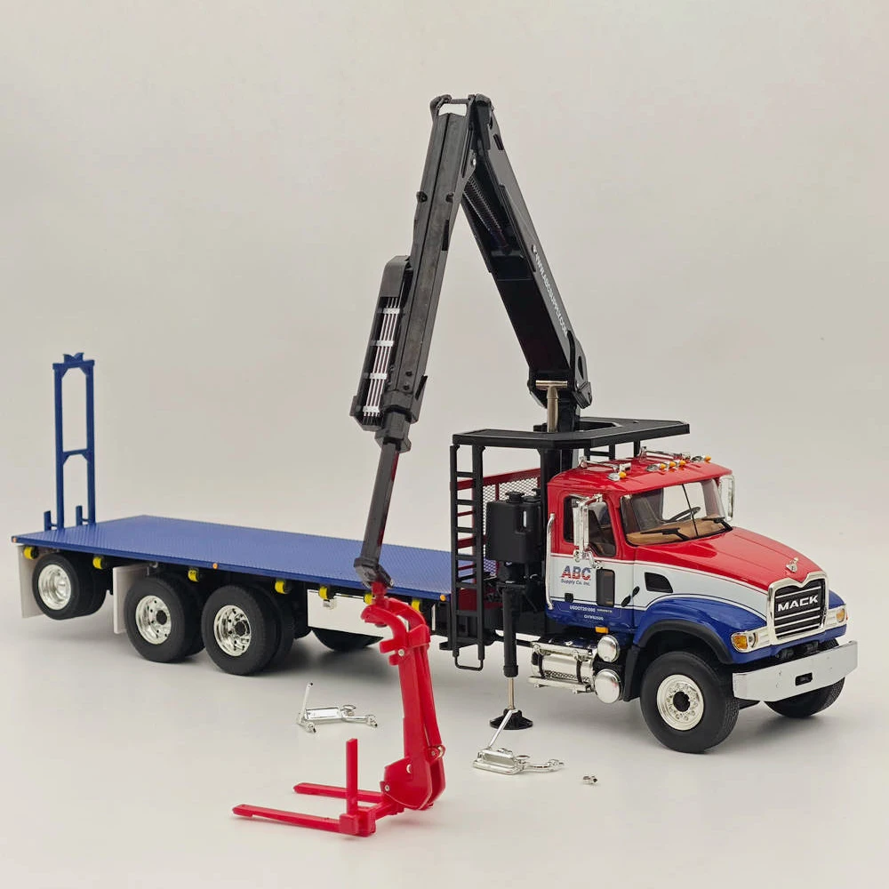 FIRST GEAR Diecast Alloy 1/34 Scale Crane 10-4272 Engineering Truck Car Model Adult Toys Nostalgia Classics Gifts Static Display