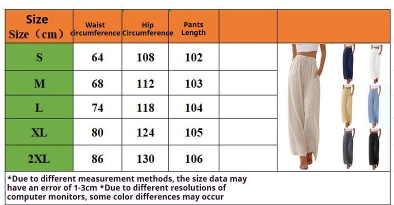 Pantalon en lin pour femmes, taille haute, jambes larges, coupe ample, Palazzo, poches élastiques, décontracté, plage, vacances, été, 2025