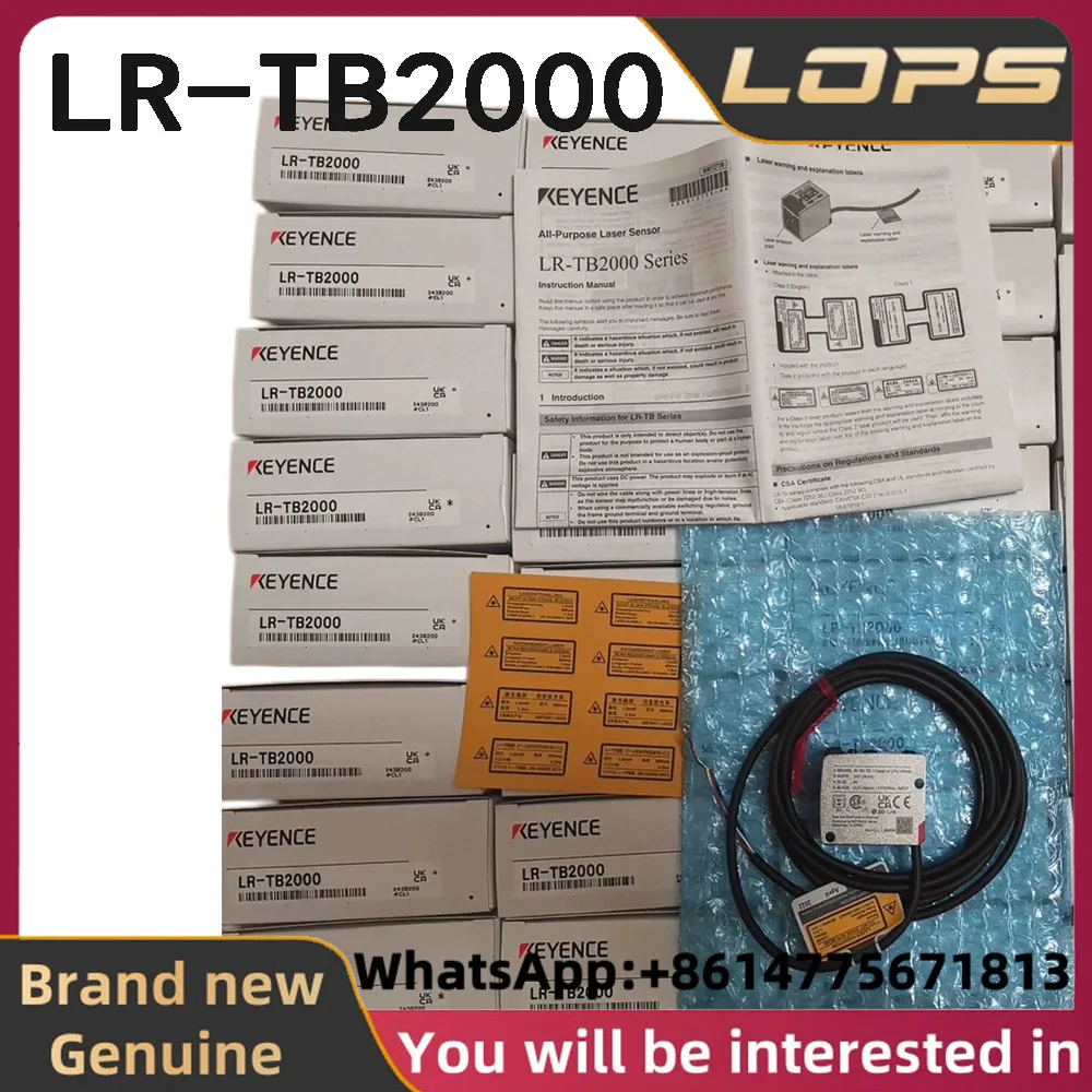 LR-TB2000 KEYENCE Cable-type red laser displacement sensor, welcome to consult.