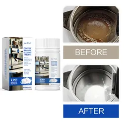 Descaling Tablet For Coffee Machine Coffee Maker Descaler Tea Maker Cleaner Kettle Limescale Remover Coffee Effervescent Cleaner