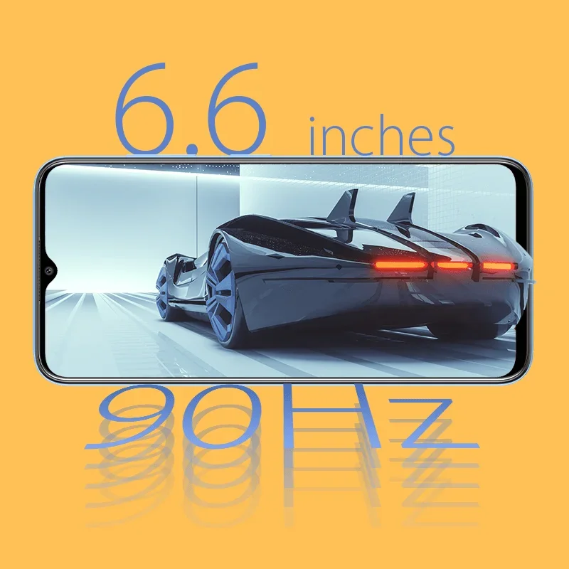 Versión Global ZTE Blade A73 6,6 "pantalla grande 5000mAh batería 50MP Al Camera128GB gran almacenamiento 22,5W carga rápida