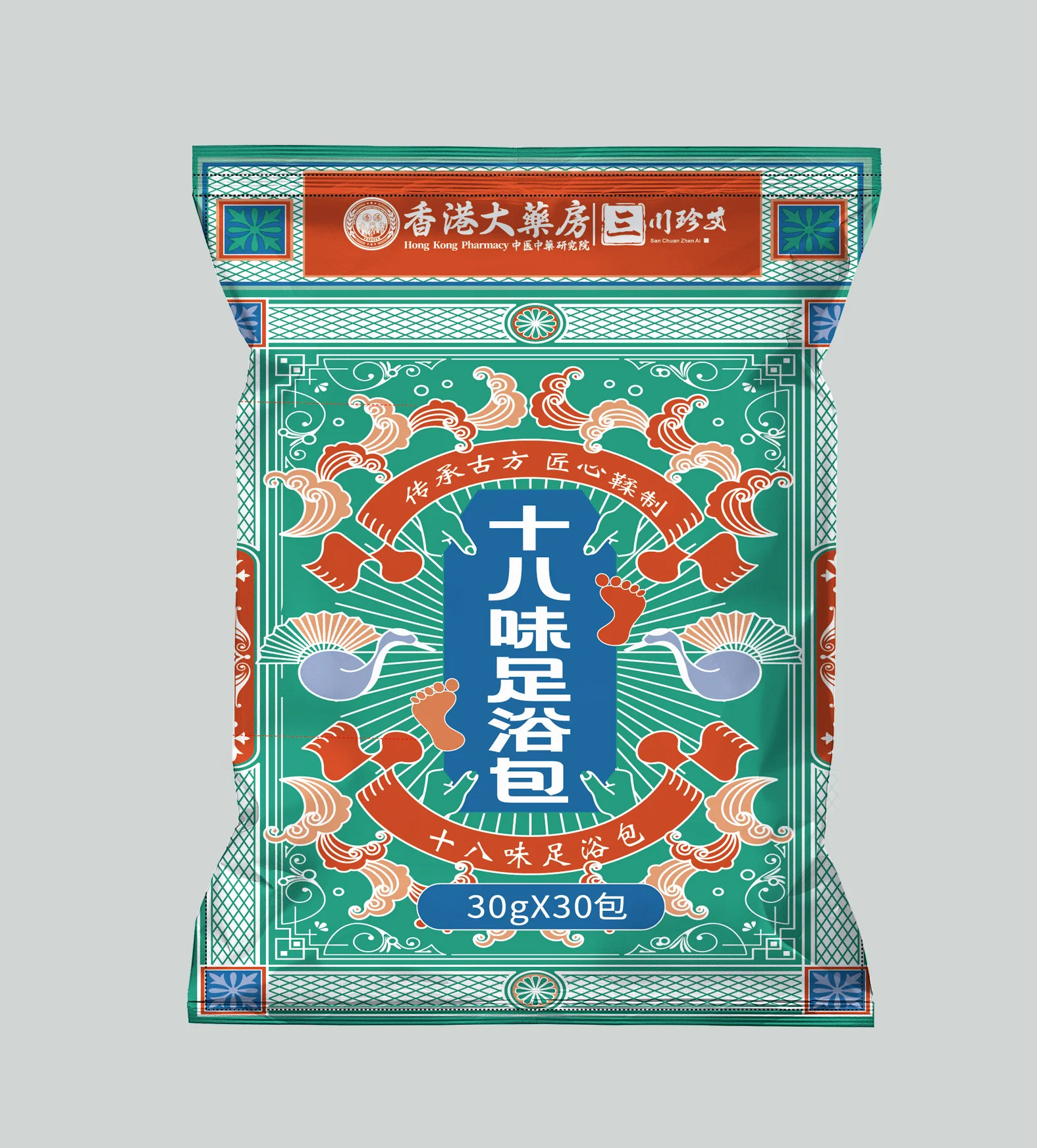 Рисунок 6 - Сумка для ванны для ног из полыни