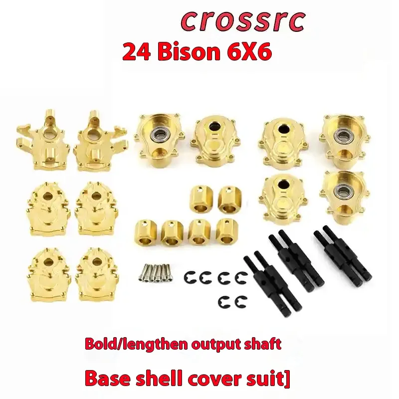 Crossrc Emo Xl Climbing Car Upgraded Brass Full Set Accessories Bridge Side Weights Rear Axle Seat Steering Cup, Etc