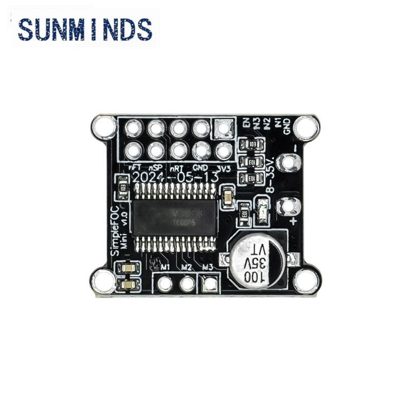 SimpleFOCMini DC brushless motor drive board FOC control driver SVPWM control algorithm