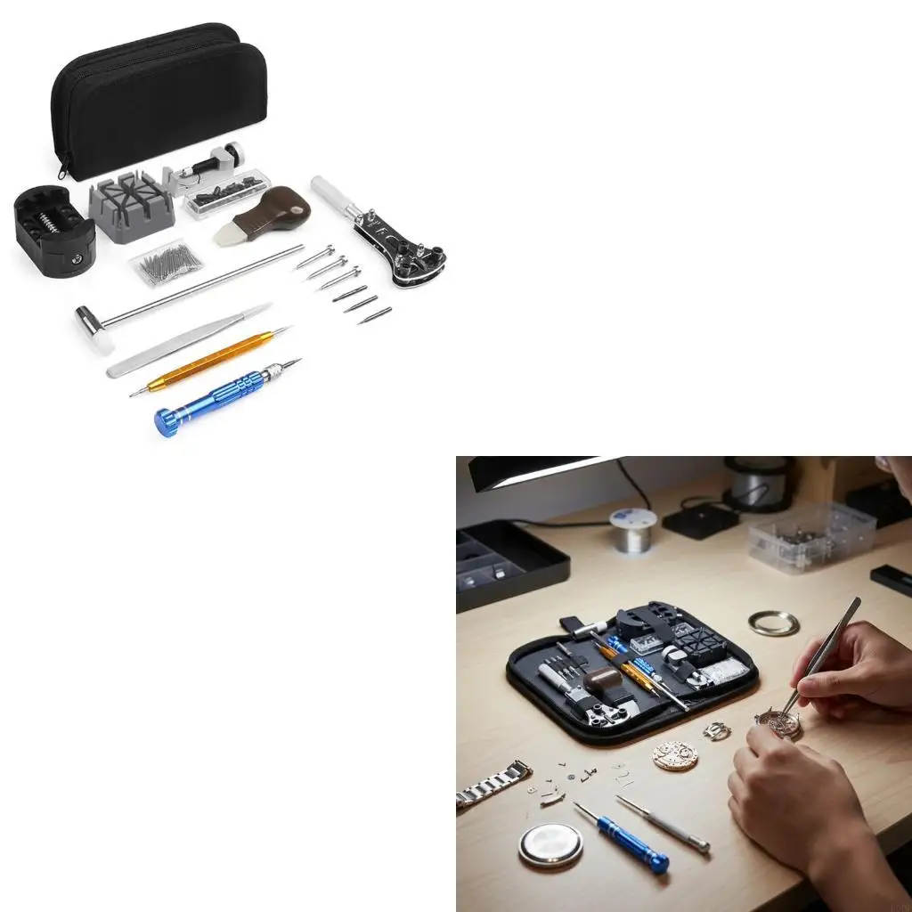 

Watch Repair Set 138 Precisions Tool For Watchband Adjustments Case Opening