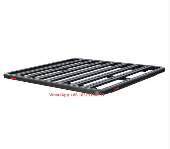 

Car Roof Rack Aluminum Alloy Flat Plate Luggage Mount Easy Installation Fitting