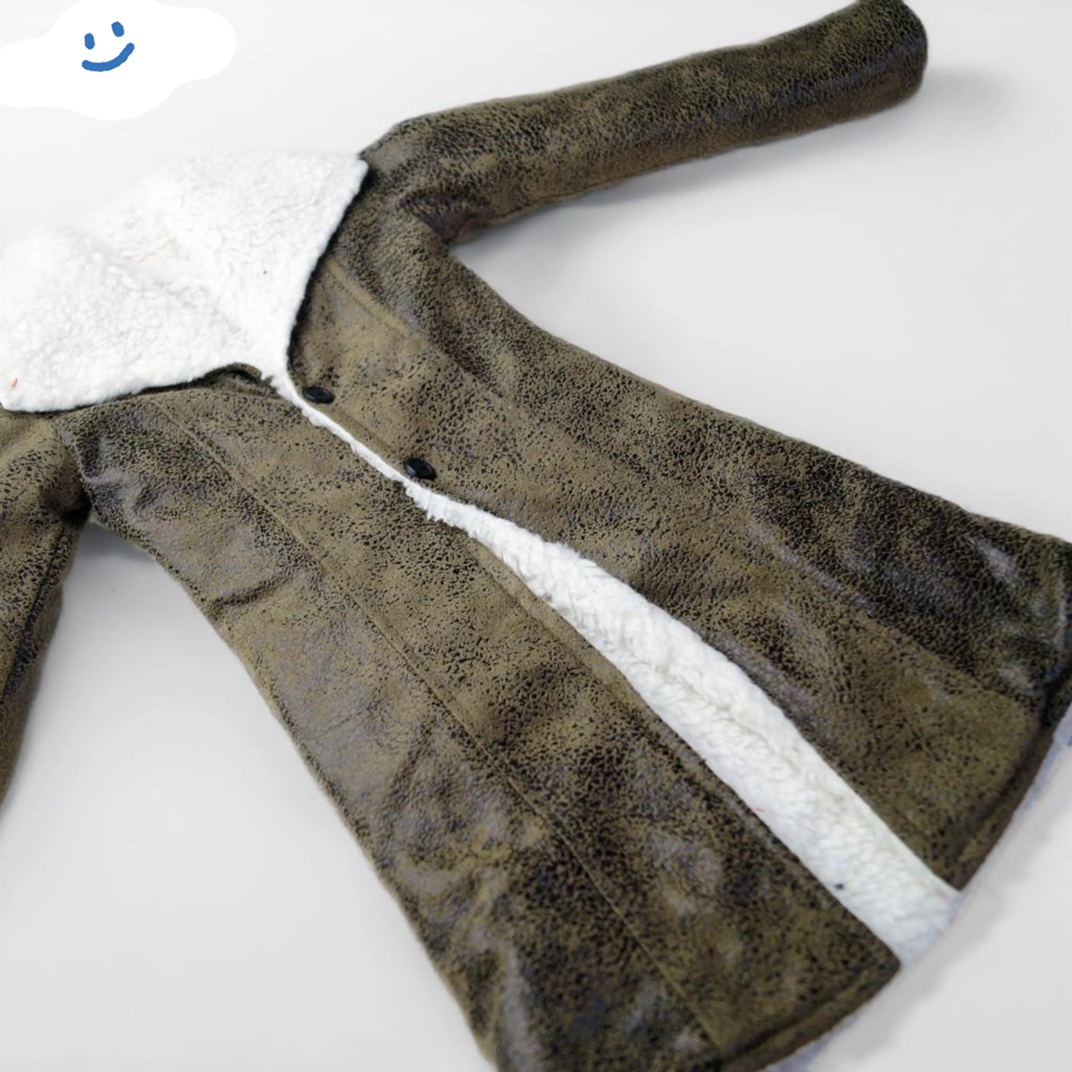 BJD DOLL Long Coat Outfits Top Brown Clothing For Male 1/4 1/3 SD17 70cm 17" 24" Tall MSD SD DK DZ AOD HEDUOEP