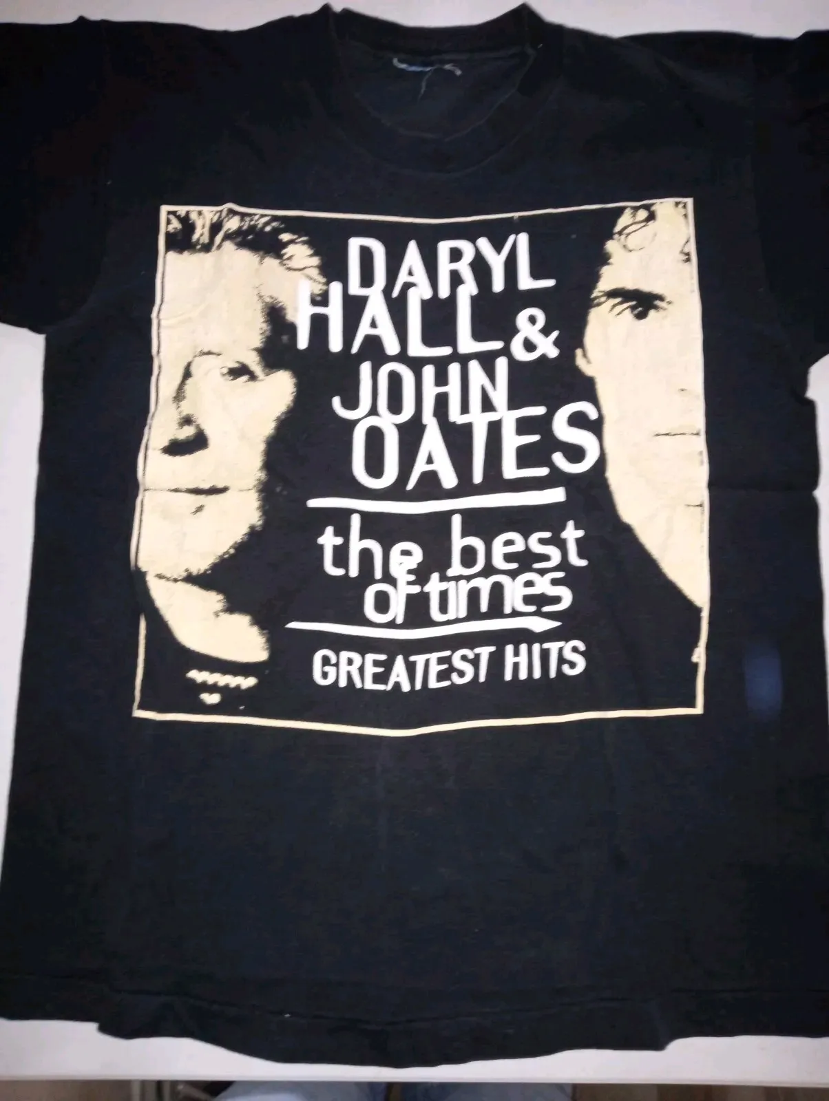 

Hall Oates T Shirt s XL Daryl John Best of Times Made In Japan