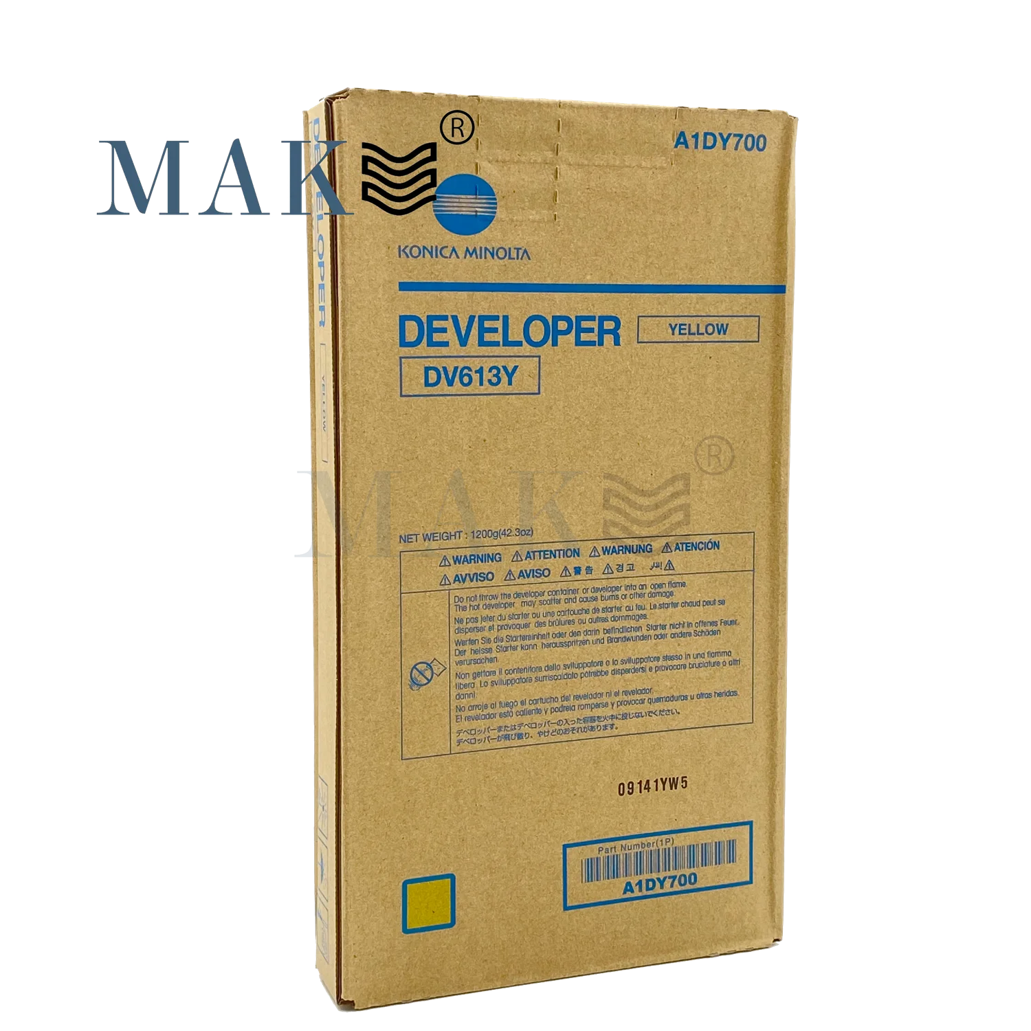 Imagem -04 - Desenvolvedor Dv613 para Konica Minolta Bizhub Original C8000 5501 6501 6000 7000 Cpp650 1085 1100 6085 6100