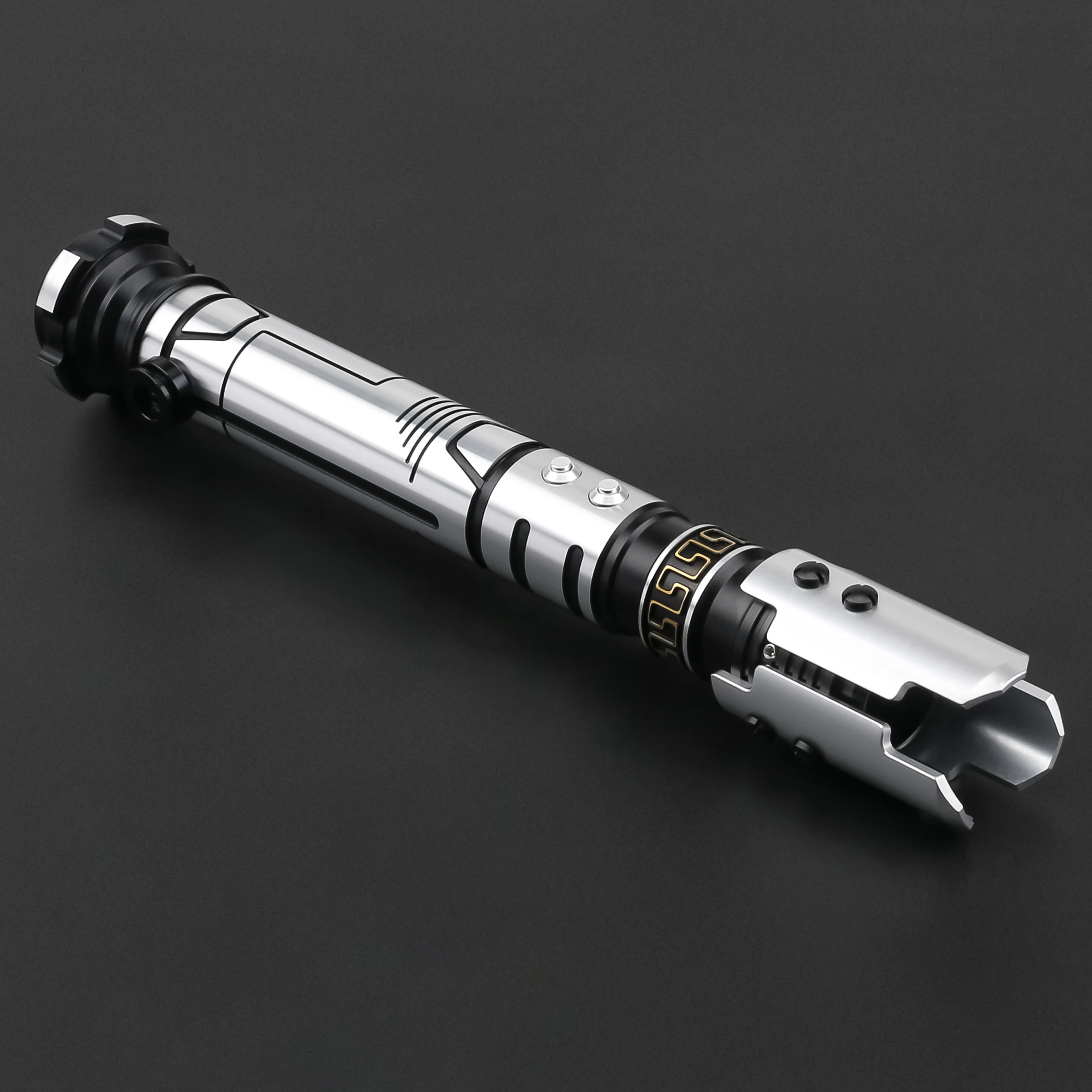 TXQSABER Lightsaber Judger SDRGB SNV4 no Blade Metal Hilt Smooth Swing FOC Heavy Dueling Lightsaber for Adult Cosplay Toys view 3