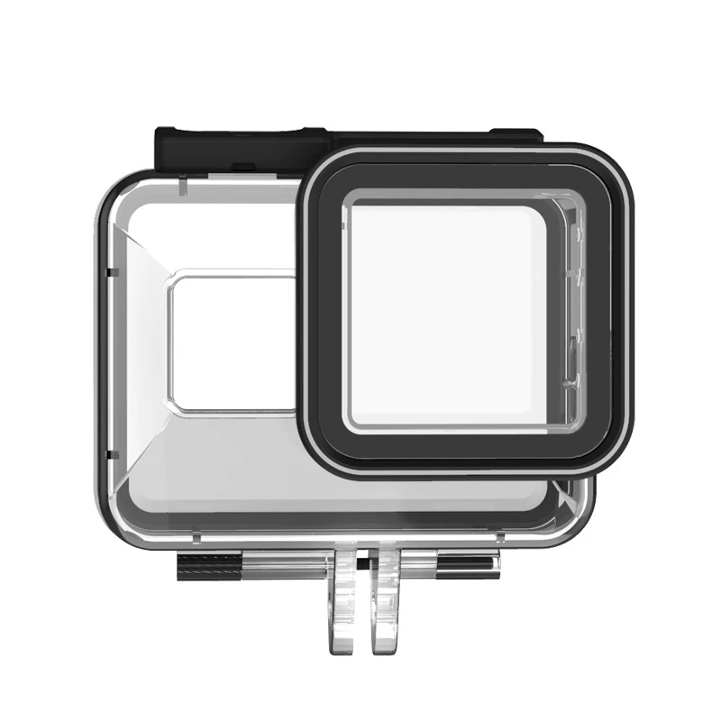 For Gopro Hero 8 Camera Waterproof Case Clear Portable Shell Camera Protection Case Diving Box Underwater Camera Accessories