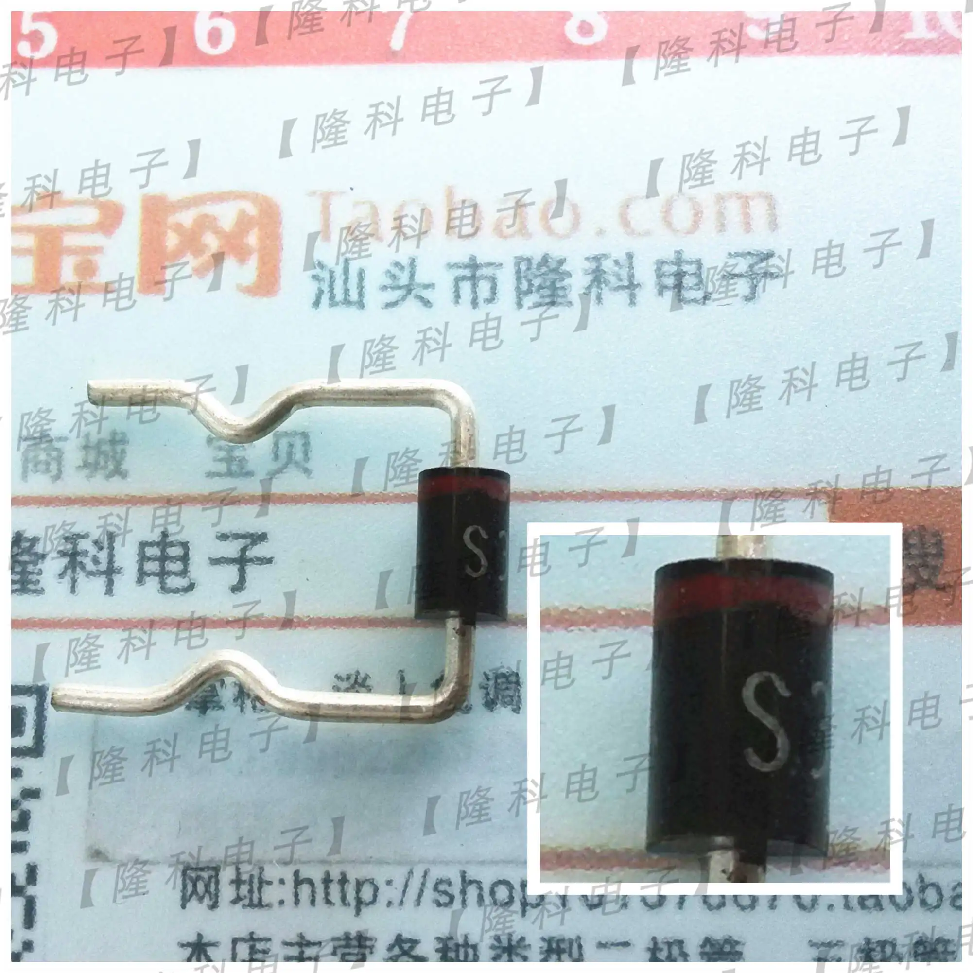 10PCS 100% New original S3LA diode imported Japanese rectification fast recovery straight plug diode S3LA code silk screen anti-