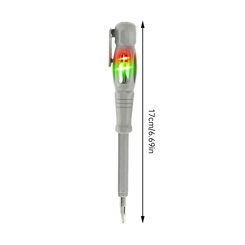 AC24-250V Dual Head Dual-purpose Word/cross cacciavite penna di misurazione indicatore lampadina al Neon misuratore penna elettrica Tester strumenti