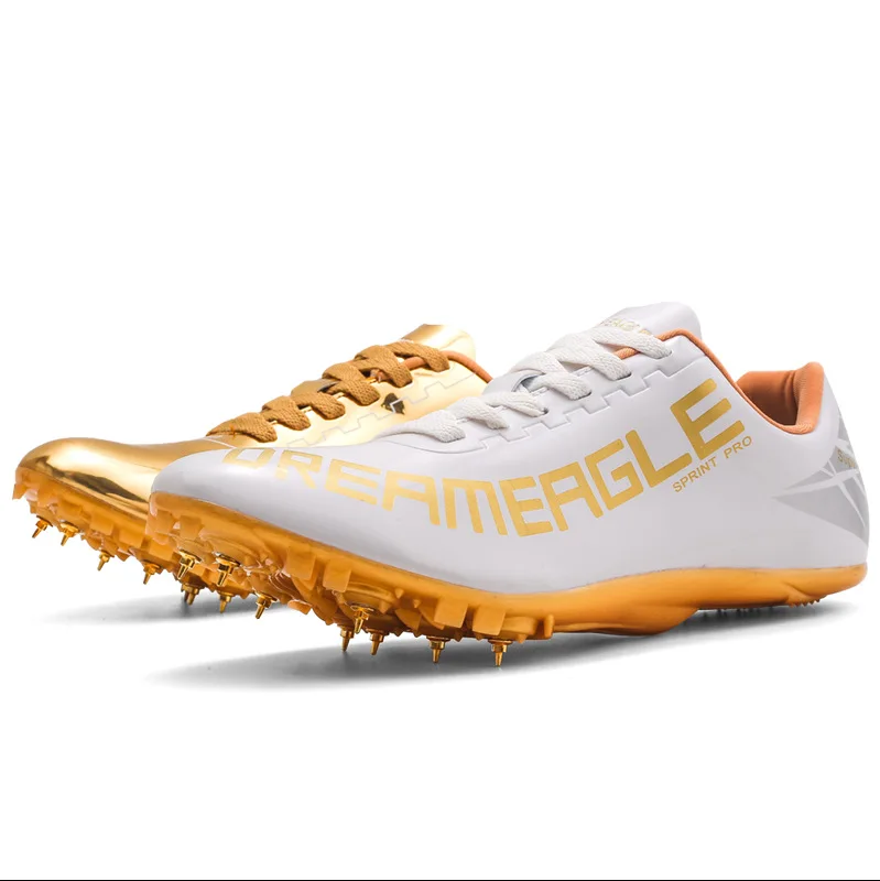 

Men Track Field Shoes Women Spikes Sneakers Athlete Running Training Lightweight Racing Match Spike Sport Shoes Size 35-45