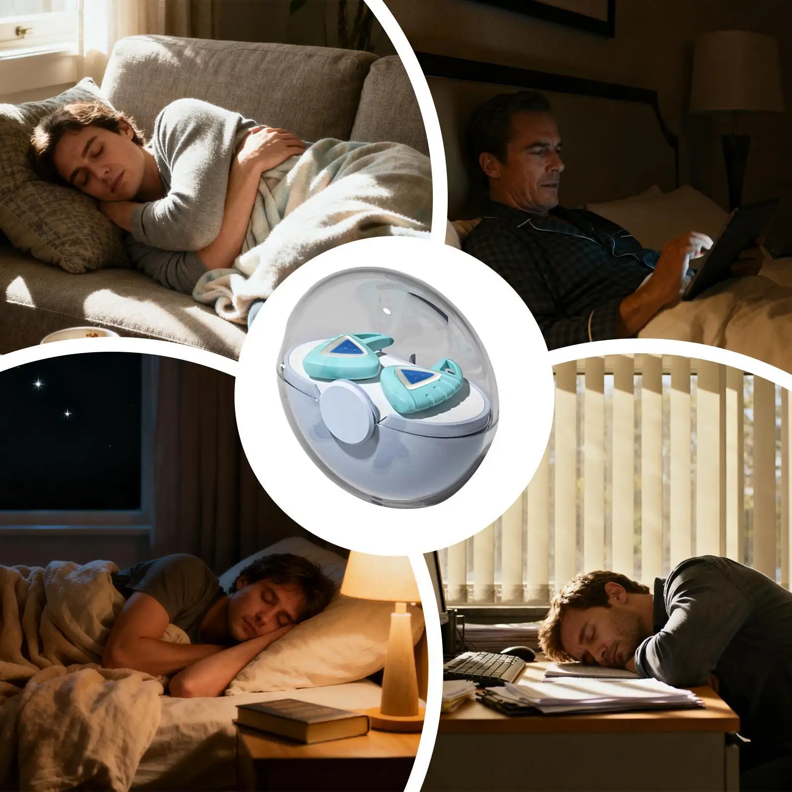 سدادات الأذن للنوم إلغاء الضوضاء لينة سيليكون قابلة لإعادة الاستخدام سدادات أذن مقاومة للماء سدادات الأذن للحد من الضوضاء للشخير #1