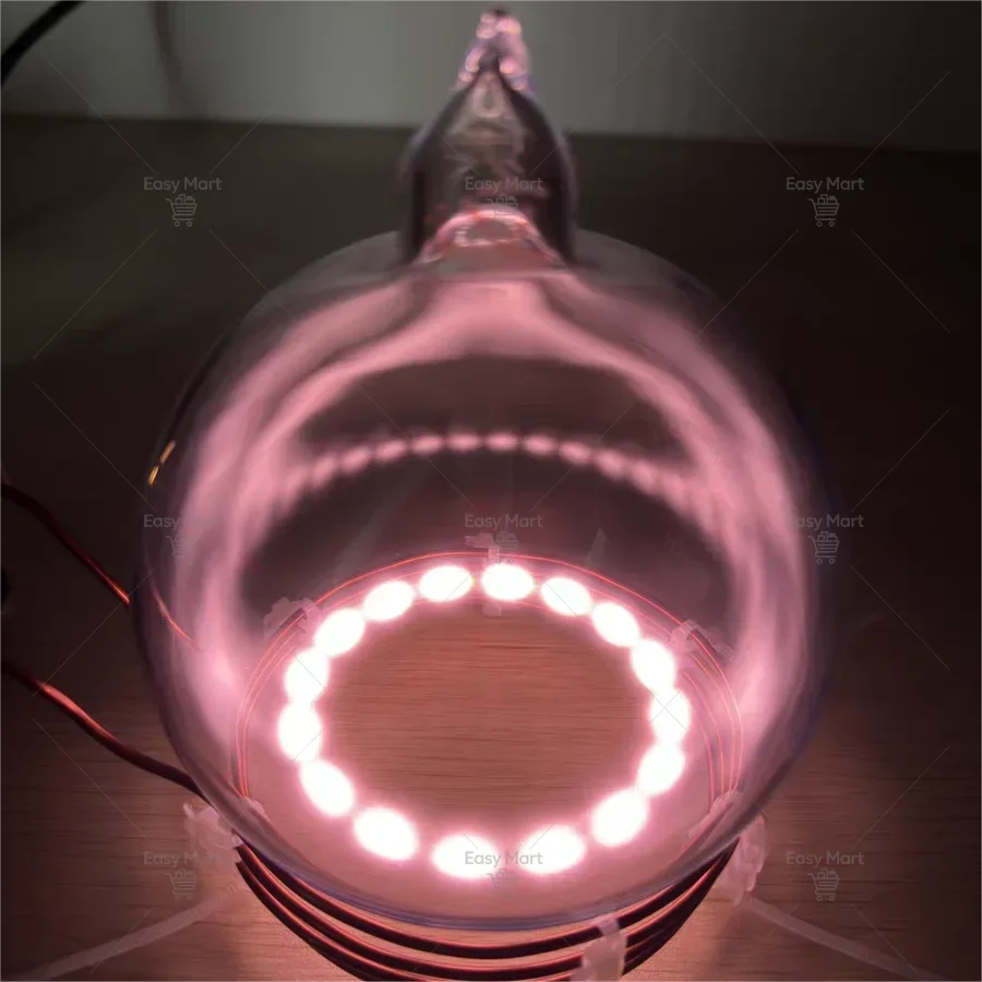 Plasma Ring, Tesla Ring, Plasma Ark Reactor, Inert Gas Luminescent Ball, Ion Ball for Stunning Visual Effects and Energy Display