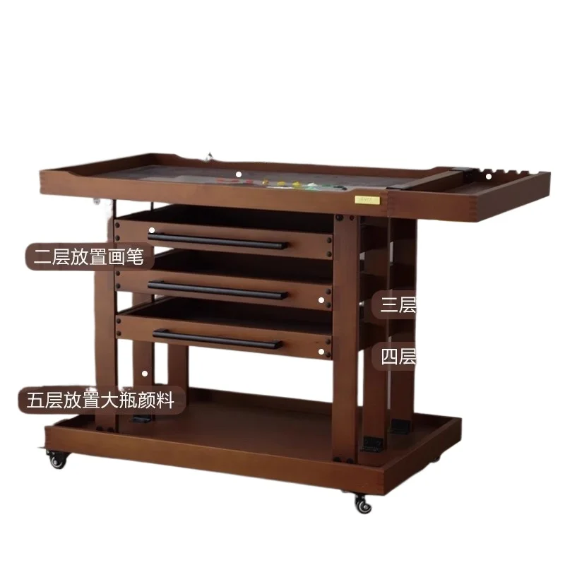 حامل عربة متنقل لاستوديو الرسم الفني