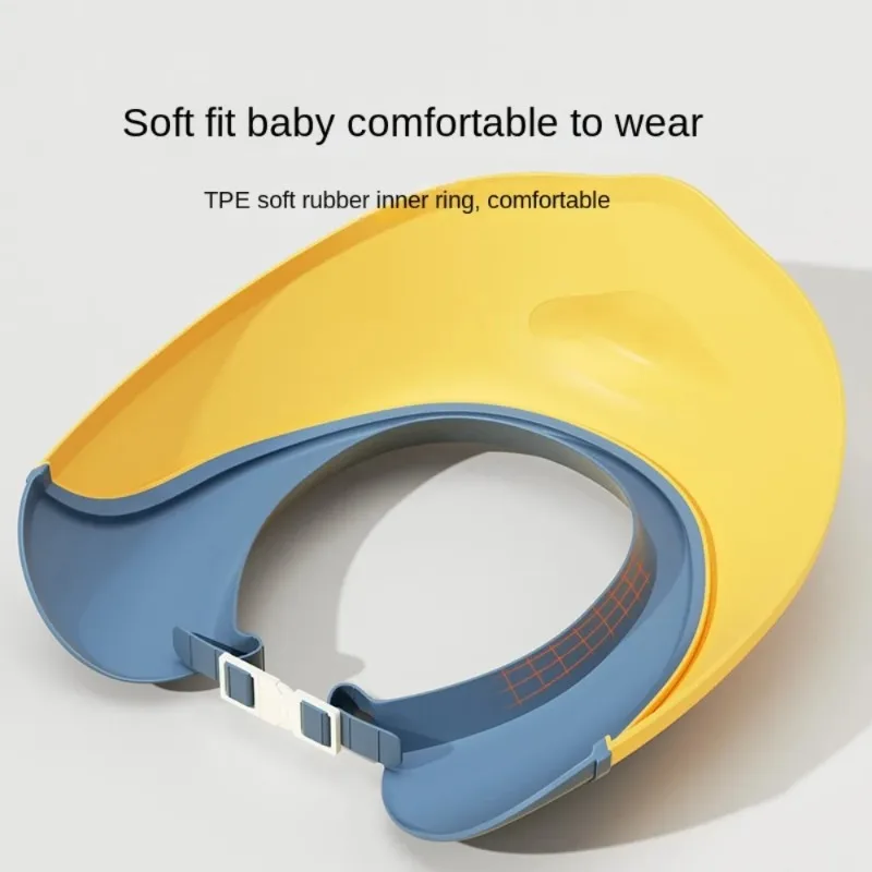 Children's Baby Shower Cap Shampoo Shower Cap Adjustable Cap Waterproof Eye Protection Ear Protection Headband Shampoo Cap