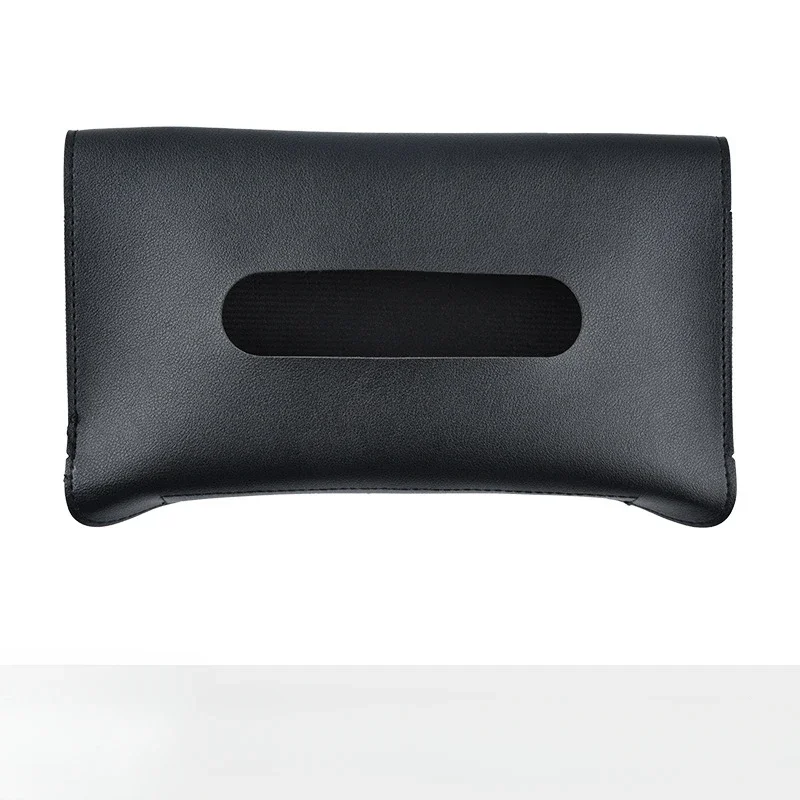 Car Tissue Box Sun Visor Tissue Box Holder Auto Interior Storage Mask Storage Decoration for Universal Car Accessories Holder