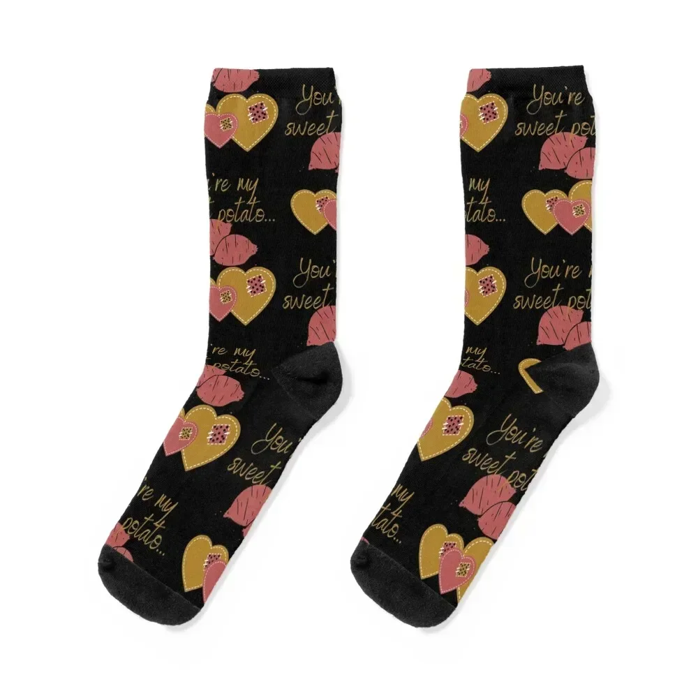 

You are my sweet potato.one of a pair. Socks man retro winter thermal hiphop Women Socks Men's