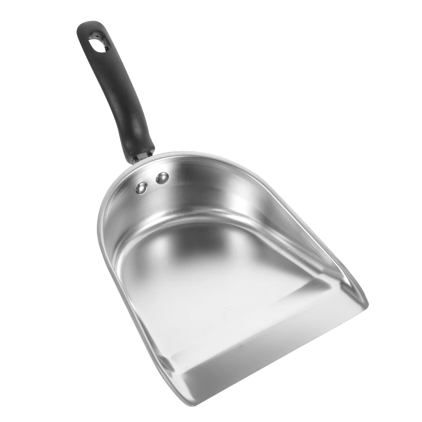 

Dustpan and Set Durable Portable Handheld Home Creative Garbage Use Cleaning Supplies Stainless Steel Small Useful