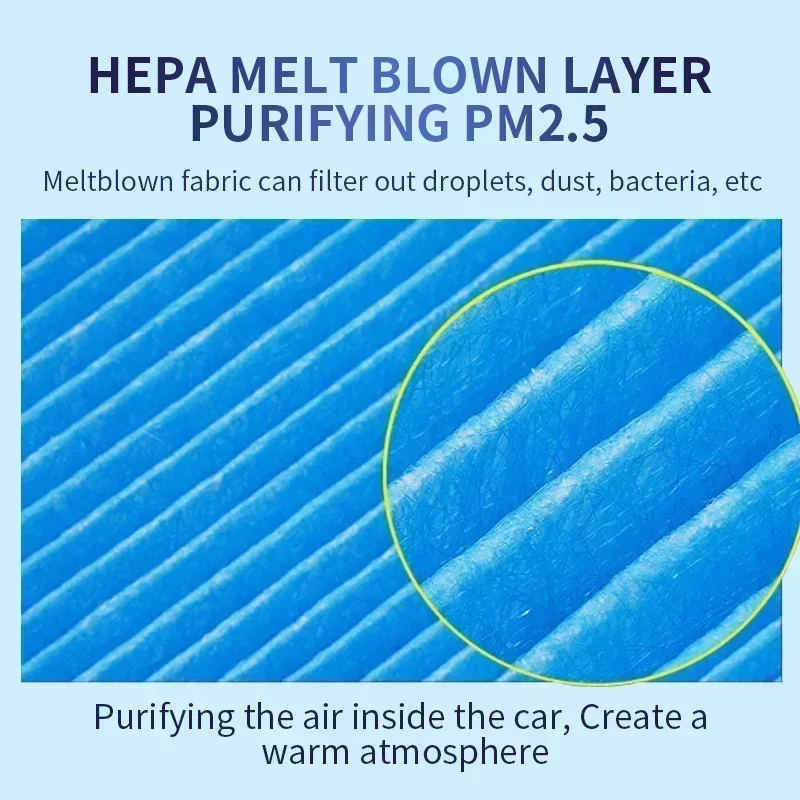 10365251 For MG ZS EV 2021 MGZS Luxury 2020 ZX ZST VS EZS 2019 - 2023 2022 Accessories PM2.5 HEPA Air Conditioning Cabin Filter