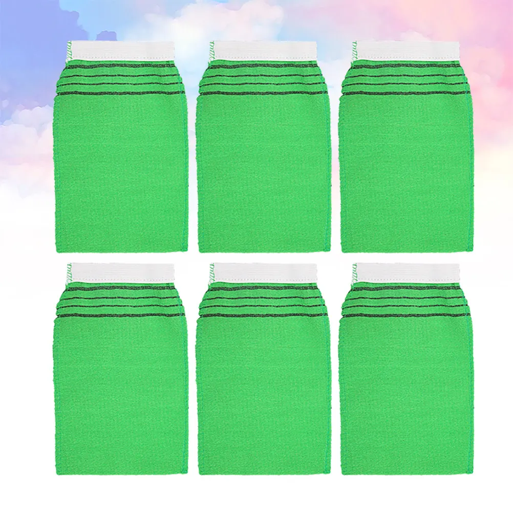 

10Pcs Thick Bath Gloves for Dead Skin Removal Gentle Exfoliation Compact Portable Shower Mitts Ideal for Home Travel Bath Towel