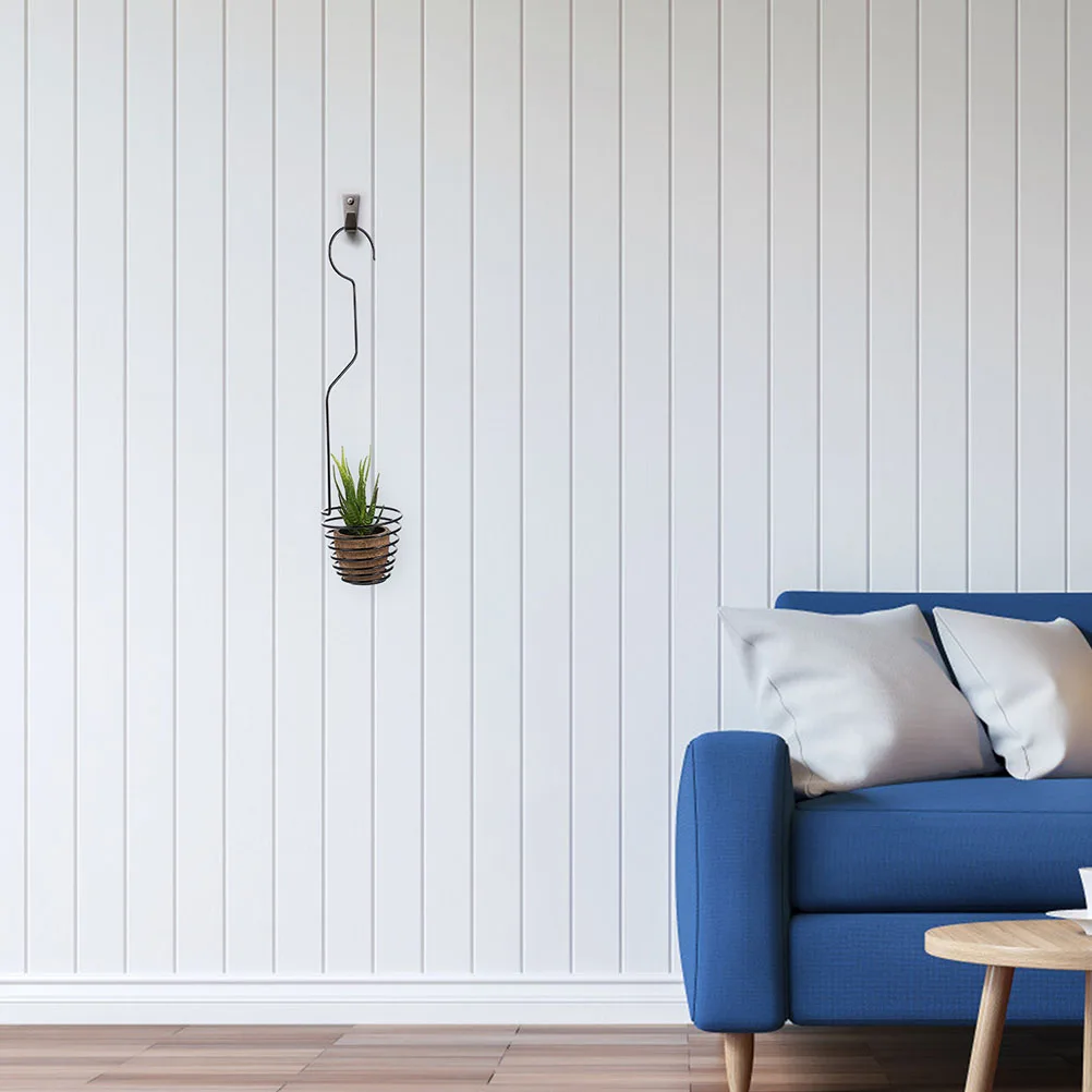 

2 Pcs Holder Durable Home Decoration Long Use Craft Elegant Air Plant Hook Simple Planter Air Plant Holder Hook