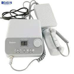 50,000 RPM Non-Carbon Brushless Aluminium Shell Dental Micromotor Polishing Unit with lab handpiece dental micro motor