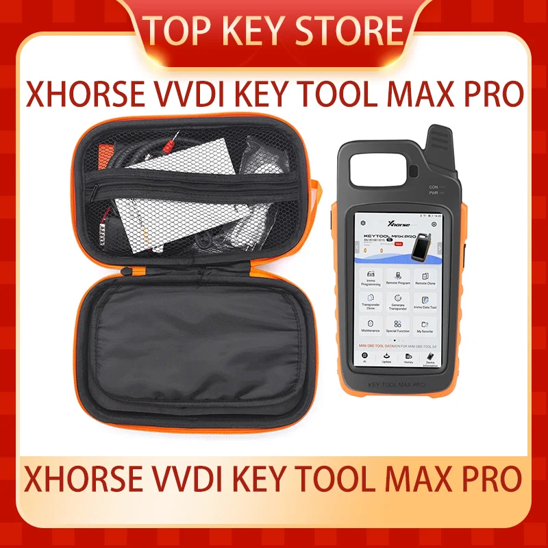 

Xhorse VVDI Key Tool Max PRO Key Programmer Voltage Leakage Current Function TPMS Mini OBD tool super chip XE XS XK XN remote