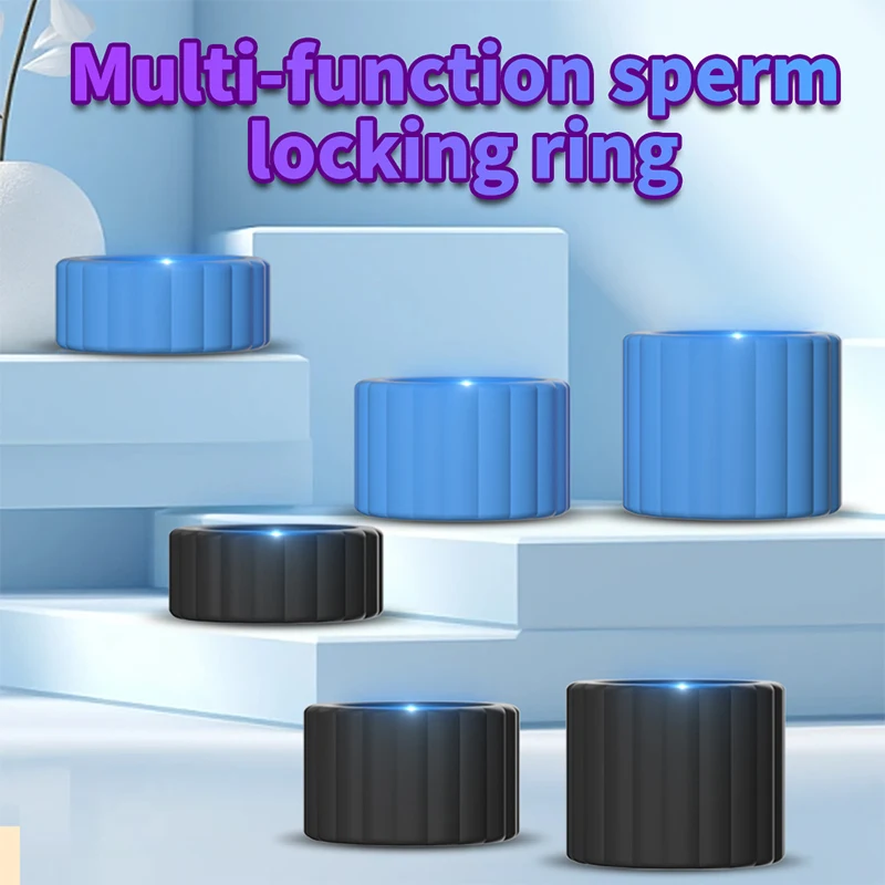 Anillo de sujeción para pene y escrotal para testículos, anillo para pene, retardante de tiempo duradero, juguete sexual para eyaculación para camilla de bola Gay masculina