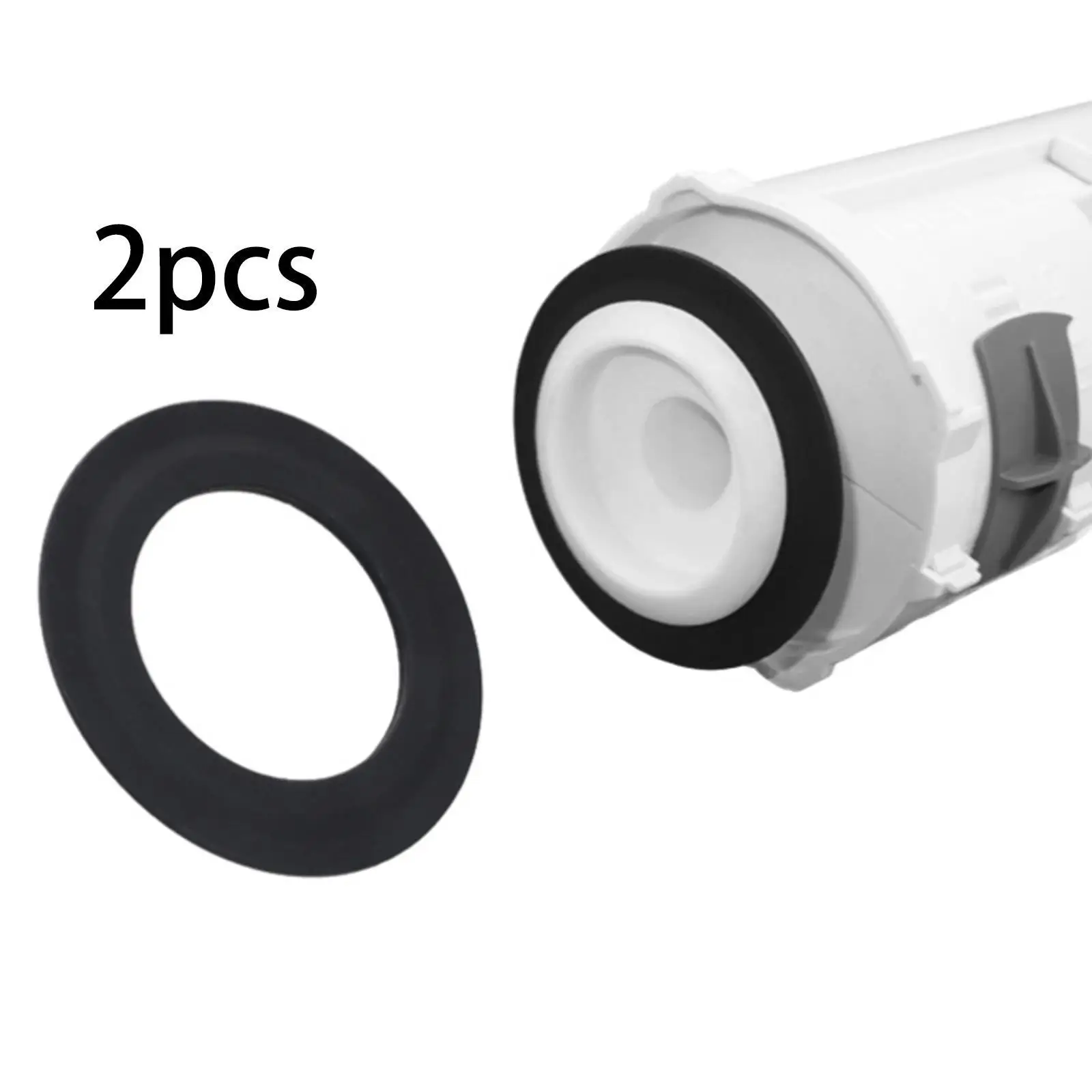

Silicone Leakproof Toilet Tank Flush Valve Seal Washer Easy Install Gasket for Optima 49 and Optima 50 Model Tanks