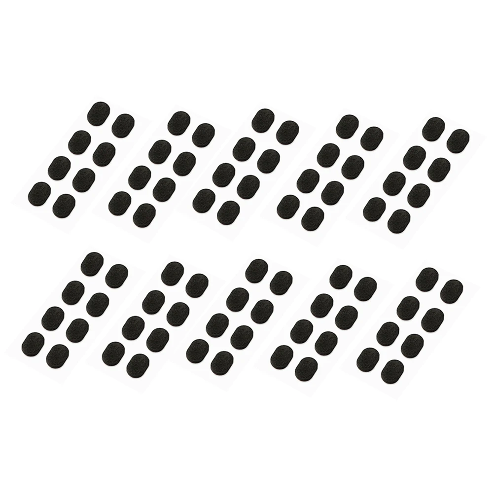 

10Pcs Black 1.5mm Anti-Slip Elevation Nose Pads Sponge Self-Adhesive for Glasses Sunglasses Eyeglasses Spectacles