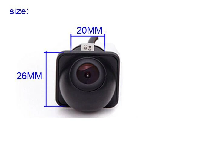 Car Rear View Camera Reverse Backup Color Camera Night Vision Wide-angle Panoramic Head Car Rearview Camera