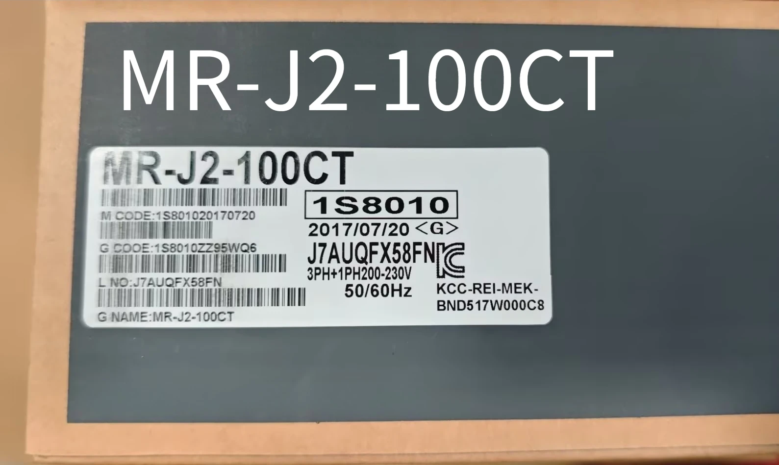 Brand New Original   MR-J2-100CT HF-KE43W1-S100 HA100NC-S HG-SR51J MR-J4-70A HA-FF23C-UE Fast Delivery