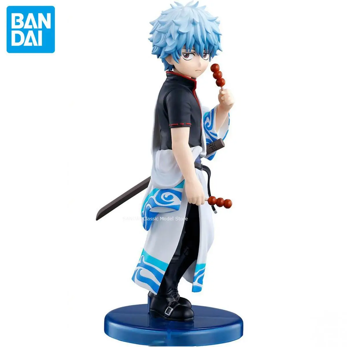 Genuine Original Bandai Adokenettetekupiku Gintama Sakata Gintoki Katsura Kotarou Takasugi Shinsuke Anime Collectible Model