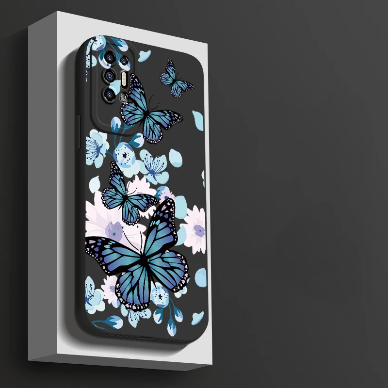 Rzants Case For Tecno Pova 2 Spark 5 6 7 Air 6 Go Cute  Butterfly Pattern Soft Bright Slim Thin Cover